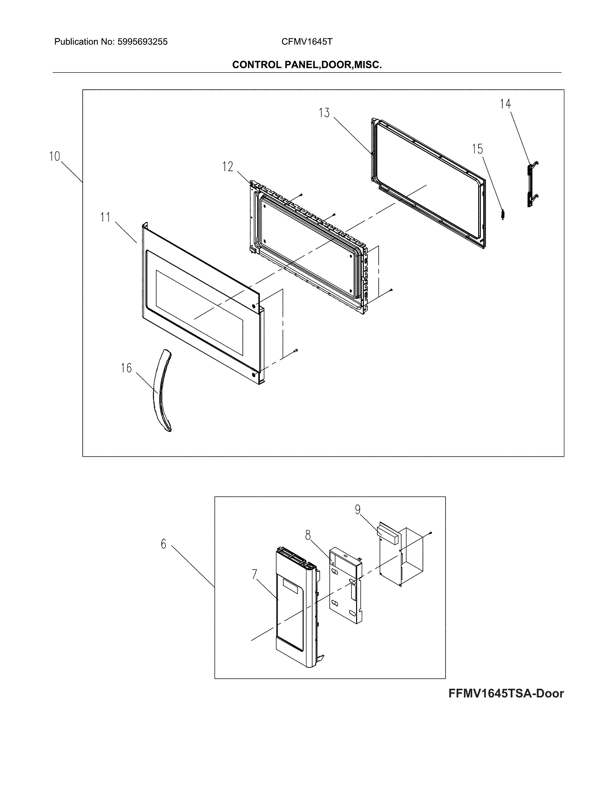 CONTROL PANEL/DOOR/MISC.