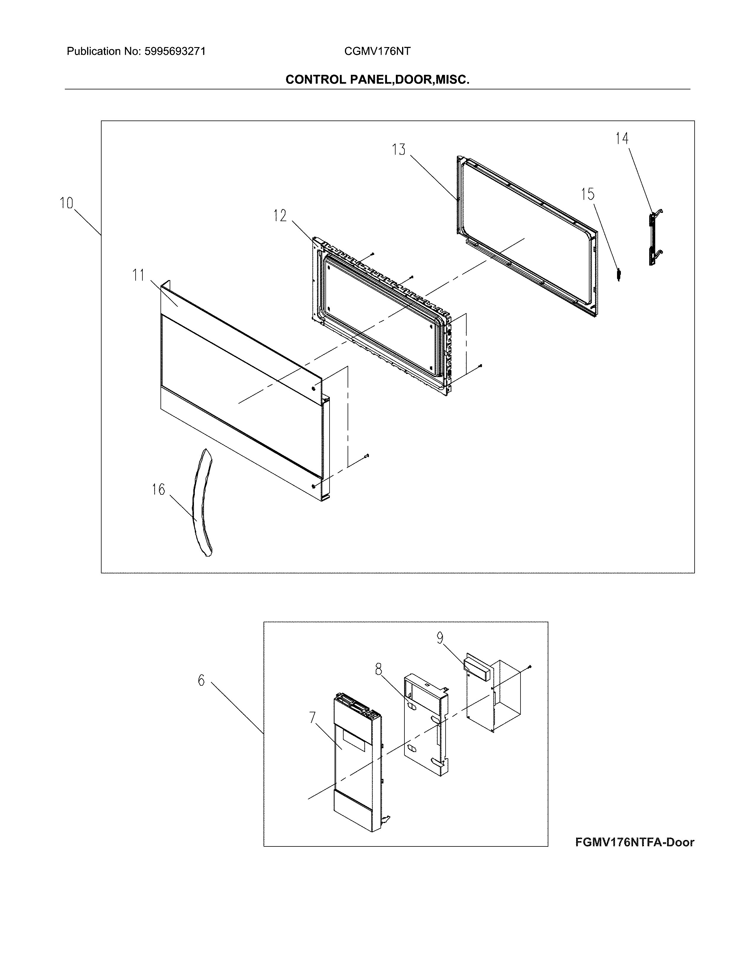 CONTROL PANEL/DOOR/MISC.