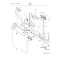 Frigidaire FPID2486TF1A door diagram