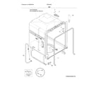 Frigidaire FBD2400KS10B tub diagram