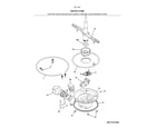 Kenmore 58714019416B motor & pump diagram