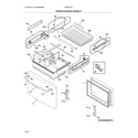Frigidaire FFHB2750TS2 freezer drawer, baskets diagram