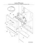 Controls & ice dispenser