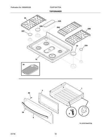 Top/drawer