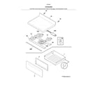 Kenmore 79093012313 top/drawer diagram