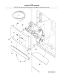 Controls & ice dispenser