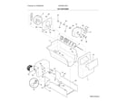 White-Westinghouse WWSS2614SP0 ice container diagram