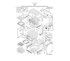 Kenmore Elite 79075443414 body diagram