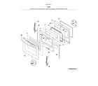 Kenmore 79096183711 door diagram