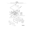 Kenmore 79094193315 top/drawer diagram