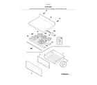 Kenmore 79094192315 top/drawer diagram