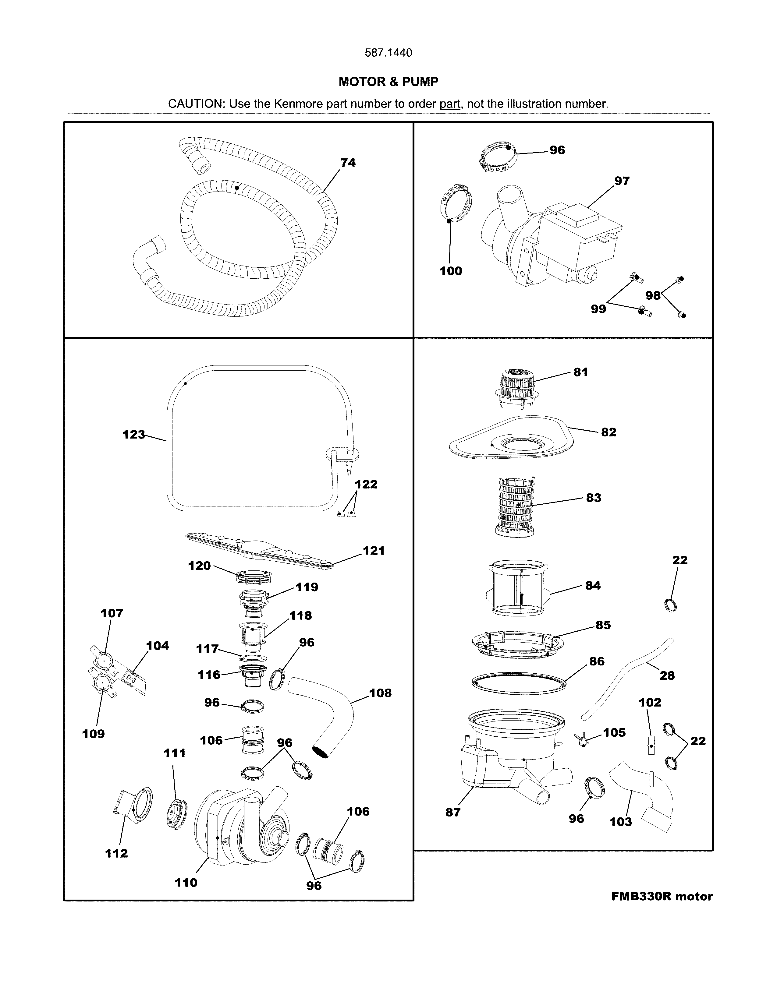 Motor & pump