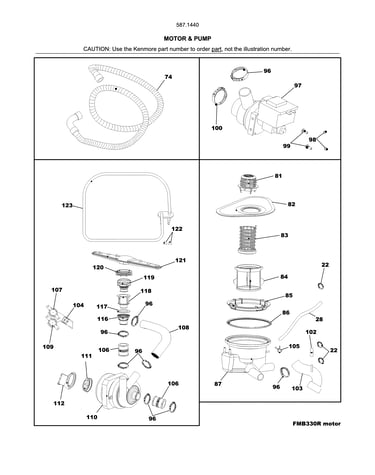 Motor & pump