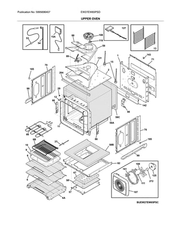 Upper oven