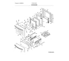 Frigidaire FFGW2415QSC door/drawer diagram