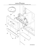 Controls & ice dispenser