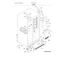 White-Westinghouse WWSS2614SS1 cabinet diagram