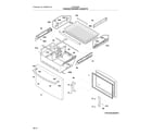 Frigidaire FGHB2866PE3 freezer drawer, baskets diagram
