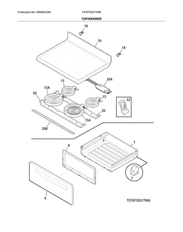 Top/drawer