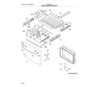 Frigidaire FGHB2866PF4 freezer drawer, baskets diagram