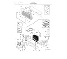 Frigidaire FGHB2866PE5A cooling system diagram