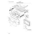Frigidaire FGHB2866PPBA freezer drawer, baskets diagram