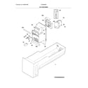 Frigidaire FGHB2866PFEA ice container diagram
