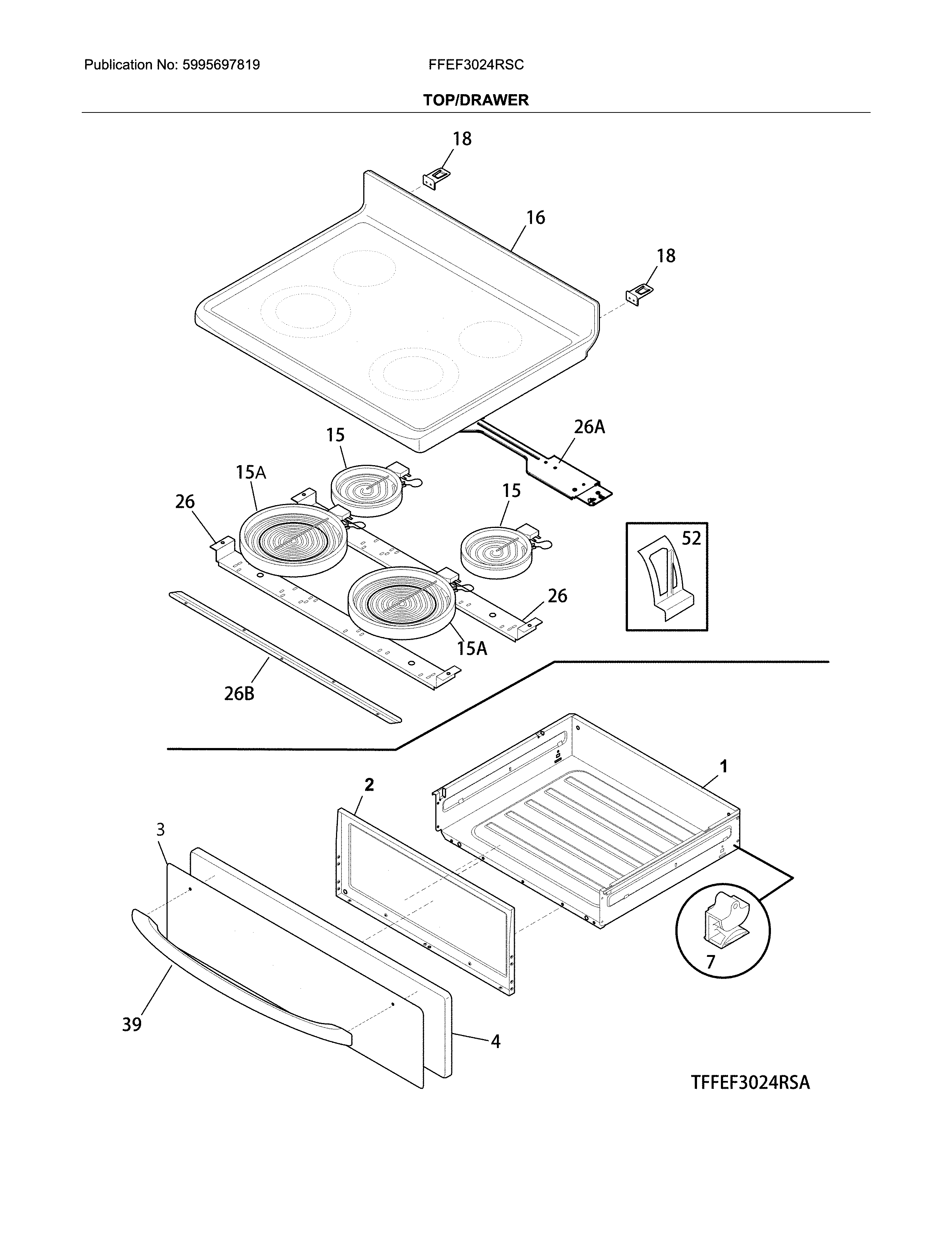 Top/drawer