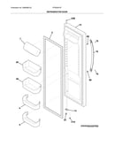 Refrigerator door