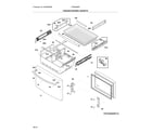 Frigidaire FGHB2866PPDA freezer drawer, baskets diagram