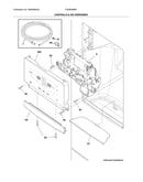 Controls & ice dispenser