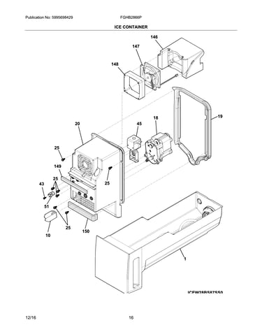 Ice container