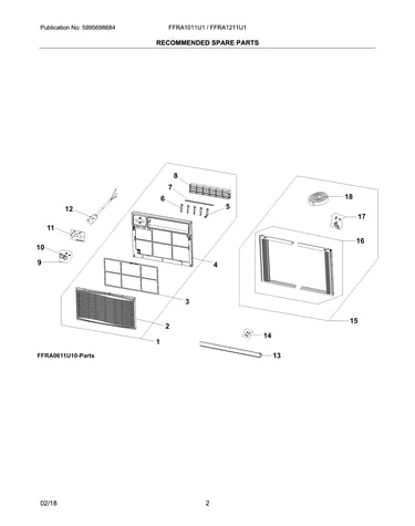 Recommended spare parts
