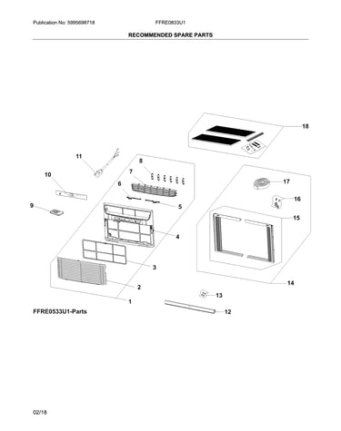 Recommended spare parts