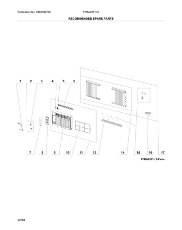 Recommended spare parts