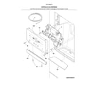 Kenmore 25370443210 controls & ice dispenser diagram