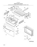 Freezer drawer, baskets