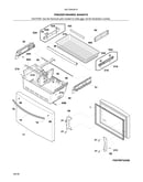Freezer drawer, baskets