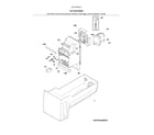Kenmore 25370443415 ice container diagram