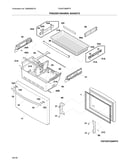 Freezer drawer, baskets