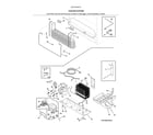 Kenmore 2537044341A cooling system diagram