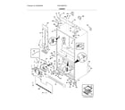 Frigidaire FGHF2366PFEA cabinet diagram