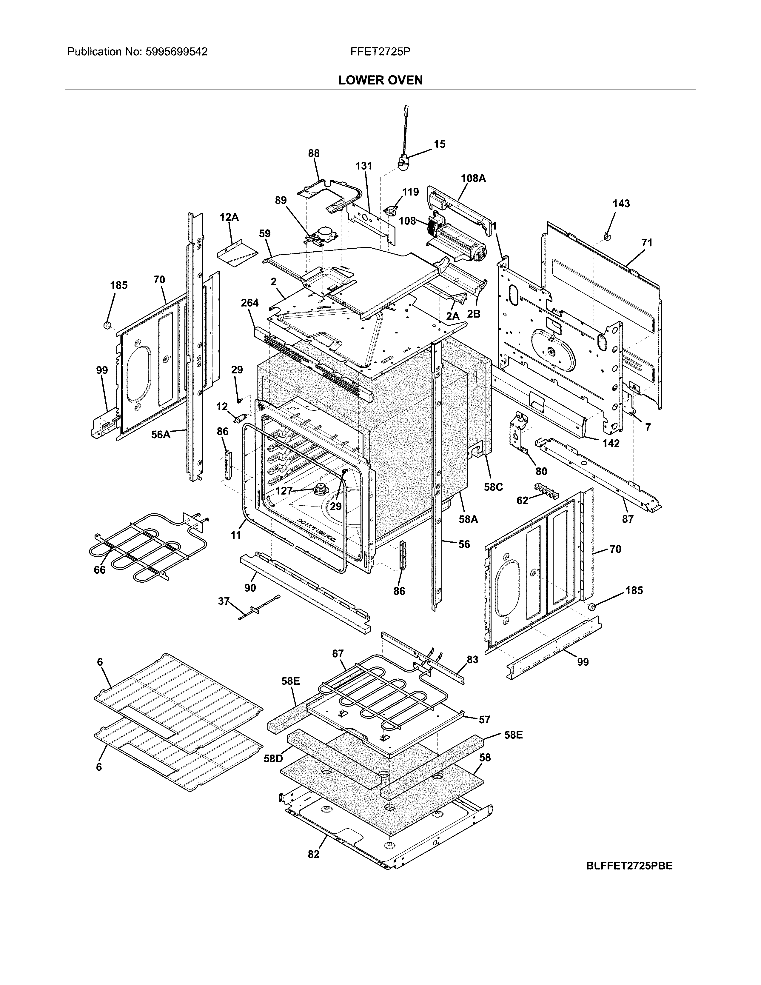 Lower oven