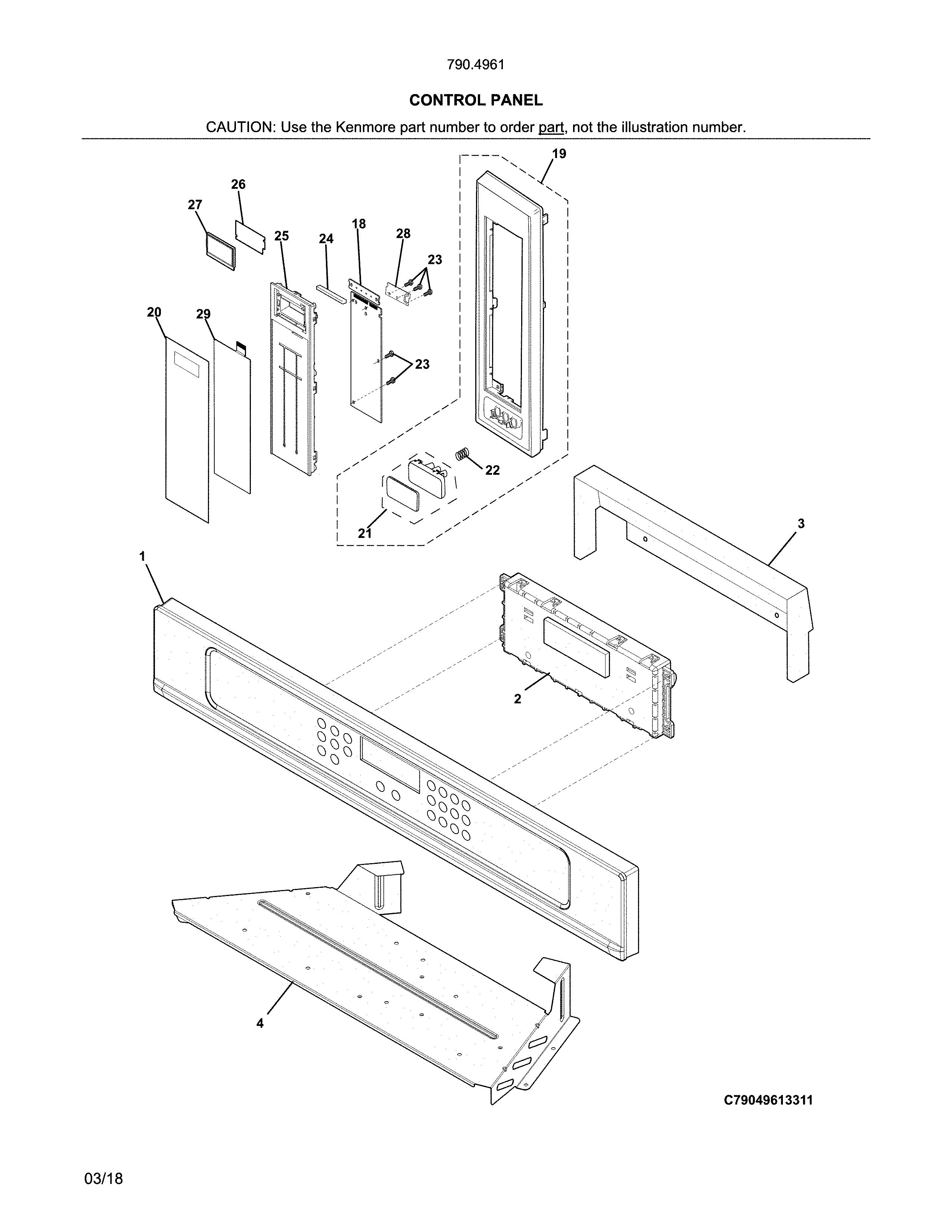 Control panel