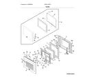 Frigidaire FGMC2765PFJ doors diagram