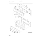 Frigidaire CPGF3081KFB backguard diagram