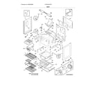 Frigidaire CPGF3081KFB body diagram