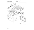 Frigidaire FFHB2740PEDA freezer drawer, baskets diagram