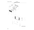 Frigidaire FFRA1222R1A2 recommended spare parts diagram