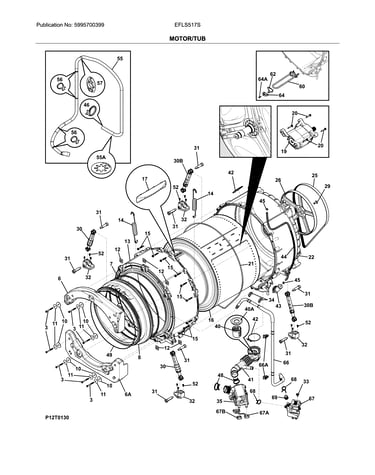 Motor/tub
